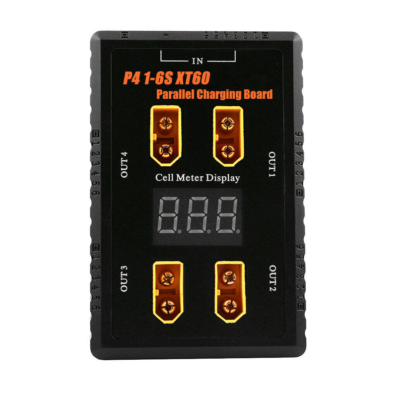 1-6S XT60 Battery Charger Parallel Charging Board Charging Balance Board 40A