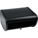 Roll Top Metal Flip-Baked Bread Box Dust-Proof Storage Box Bread Bin Kitche