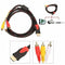 US 5Ft HDMI To 3-RCA Video Audio AV Component Converter Adapter Cable For H C5D8