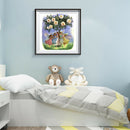 Garden 5D DIY Full Round Drill Diamond Painting Decor Needlework (C1304) A