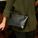 women ladie leathershoulder bag tote purse handbag messenger crossbody satche_3C