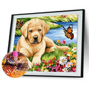 Dog 5D Diamond Painting DIY Embroidery Cross Stitch Kit Home Gift Art Decor
