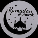 3pcs Eid Mubarak Cookies Stencil Ramadan Muslim Coffee Cake Template M JR