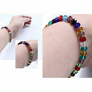 24 Colors 6mm Decorative Hand Briolette Faceted Rondelle Crystal Glass Bead N4F2