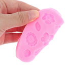 Cartoon Flower & Leaf Silicone Fondant Soap Cake Mold Cupcake Baking Tool MSEAU