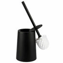 Toilet Brush and Holder Set, Toilet Bowl Brush with Holder Black for BathrooS5S2