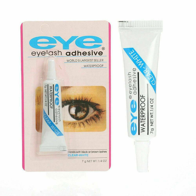 1x DUO Waterproof Clear White False Adhesive Eye Lash Glue Eyelashes Makeup NEW