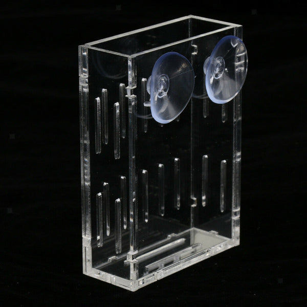 Home Aquarium Clear Acrylic Rectangle 6x2.5x8.5 cm Container Plant Cup Planter