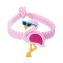Flamingo theme Party Rubber Bracelet Baby Shower Birthday Kids Wedding FavorsME