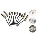 Wire Brush Set Scratch Brush Set for Cleaning Welding Slag Rust and Dust Cu L4Z2