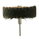 2 Pcs 80mm 3inch Horse Hair and Sisal Polishing Wheel Buffing Pad Brushes for