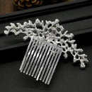 Bridal Wedding Flower Women Hair Comb Headpiece
