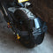Motorcycle Rear Mudguard Wheel Tire Splash Cover Guard with License Plate B R9F7