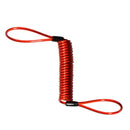 Motorcycle Security Alarm Disc Lock Spring Red Reminder Cable 150cm Hot