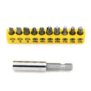 Electric Screwdriver Multi-Functional Versatile  Set 10pcs Alloy Steel BitsNewOZ