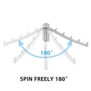 Folding Wall Mounted Clothes Hanger Rack Clothes Hook Stainless Steel with