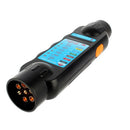 Car Truck Trailer 7 Pin Cable Plug Socket Tester Wiring Circuit Light Test Toolã€