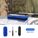 Car Adjustable Telescopic Detachable Wiping Soft Chenille Mop Cleaning Wash