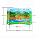 Infant Kids Play Mat Baby Inflatable Patted Pad Dinosaur Pattern Water Cushion