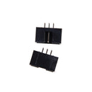 10PCS DC3-6P 2.54mm 2x3 Pin Straight Male Shrouded header IDC Socket A LJ