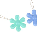 10pcs Strong Easy Grip Needle Threader Stitch Tool Candy Flower Shape Craft@