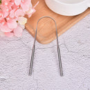 Stainless Steel Tongue Tounge Cleaner Scraper Dental Care Oral Hygiene Mouth 3C