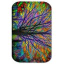 3Pcs/Set Print Non Slip Toilet Bathroom Pad Colorful Tree Rug Carpet Absorb
