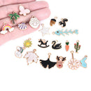 20pcs Bulk Lots Mixed Enamel Charms Pendant DIY Jewelry Making Findings 3C
