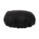 100% Pure Silk Sleeping Cap Sleep Hat Wrap Hair Care Bonnet Scarves Black