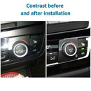 Car Right A/C Heater Climate Control Switch MAX Fan Knob Cover for BMW F30