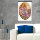 Holding Pig Girl Diamond Embroidery Cross Stitch Diamond Painting Mosaic