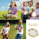 8-Inch Blow Tambourine Musical Instrument Children Percussion Instrument Qu