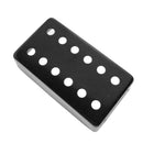 Black 52mm Pole Metal Guitar Pickup Covers for Les Paul