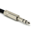 6.35mm Stereo Plug Male To Dual 1/4" 6.35mm