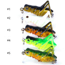 5Pc/Lot Grasshopper Insects Fishing Lures Set Sea Fishing Tackle Flying Jig