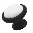 37mm Modern Ceramic Door Knob Cabinet Cupboard Drawer Furniture Pull Handle