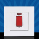 With Indicator Light Switch 45A High Power Switch Panel Type 86 Double Maxi