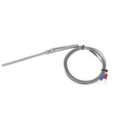 100mm K-Type Temperature Thermocouple Sensor Probe Spring D=5mm L=100mm 2m