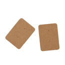 100pcs Jewelry Earring Ear Studs Hanging Display Holder / Cards 3.5 x 2.5 cm