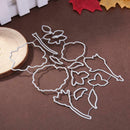 2pcs DIY Silicone Transparent Seals Stamps+Cutting Die for Album (MS-682) A