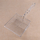 Cat Litter Scooper Metal Long Handle Sifter Scoop Lightweight Sifting Scoops