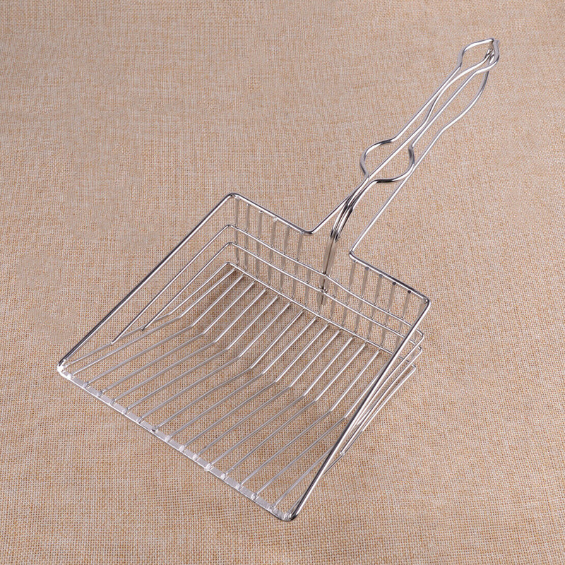Cat Litter Scooper Metal Long Handle Sifter Scoop Lightweight Sifting Scoops