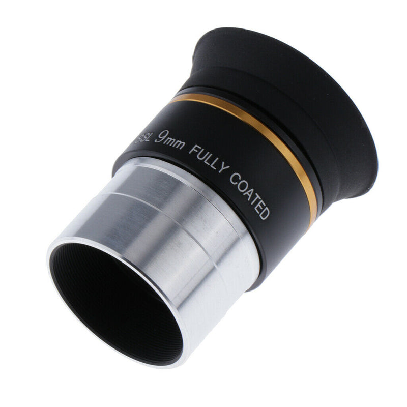 1.25'' 9mm Plossl Telescope Eyepiece (Aluminum Alloy + Optical Glass)