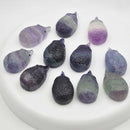 Rainbow Natural Fluorite Hedgehog Quartz Hand-Carved Crystal Reiki Healing Decor