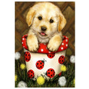 DIY 5D Diamond Embroidery Dog Painting Cross Stitch Craft Home Decor