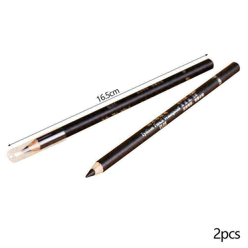 Eyeliner Pencil Stamp Waterproof Black Eyes Beauty K6A0 U5F8 M Long-lasting W5X0