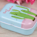 Colorful Mini Tin Box Sealed Jars Packings Boxes Jewelry Candy Box Cactus>s