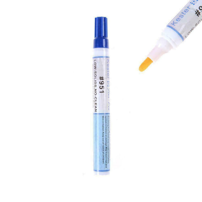 951 Free-cleaning Soldering Flux Pen for Solar Cell & FPC/PCB 10ml Capacity I3D3