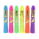 6x UV Neon Face&Body In Dark Make Up Pigments Crayon Sticks Party