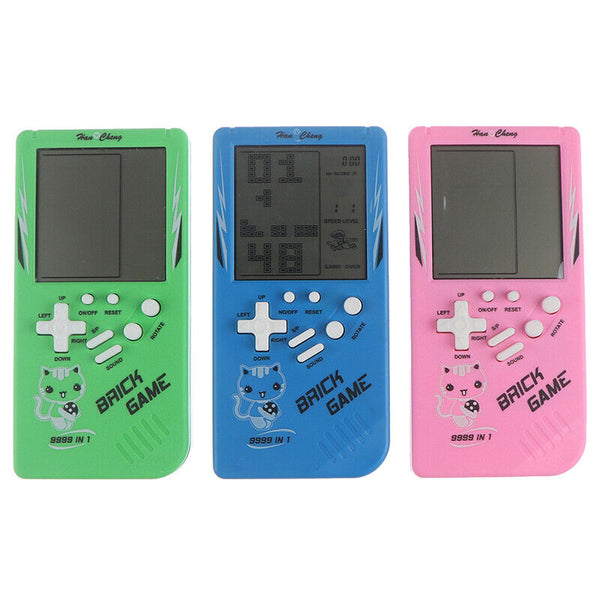 Big Screen Classic Handheld Game Machine Brick Game Kids LCD Electronic3C